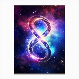 Space Background 1 Canvas Print