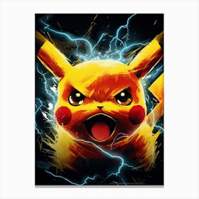 Pokemon Pikachu 7 Canvas Print