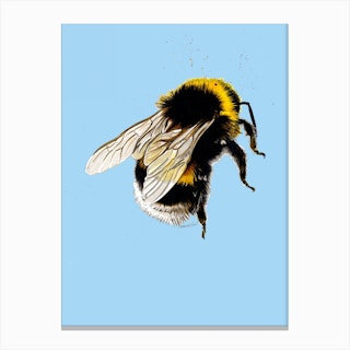 The Bee Canvas Print