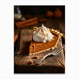 Pumpkin Pie 2 Canvas Print