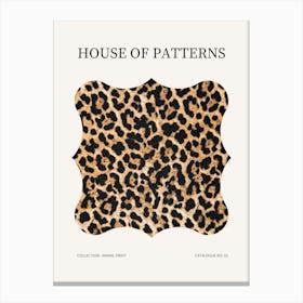 Animal Print Poster 2 Canvas Print