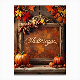 Thanksgiving Canvas Print