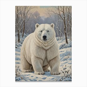 Polar Bear Canvas Print