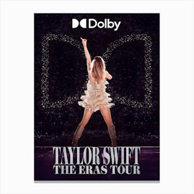Taylor Swift Dolby The Eras Tours Canvas Print