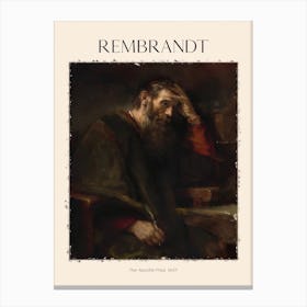 Rembrandt 3 Canvas Print