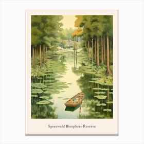 Spreewald Biosphere Reserve Canvas Print