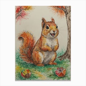 Squirrel 1 Canvas Print