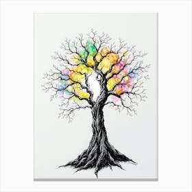 Tree Of Life 85 Canvas Print