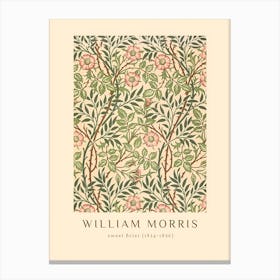 Sweet Briar , William Morris collection Canvas Print