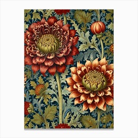 William Morris Flowers 2 Canvas Print