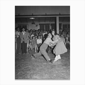 Jitterbug Contest Ended The Festivities At The Second Annual Field Day At The Fsa (Farm Security Administration) Farm Canvas Print