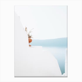 Santorini Minimalism Canvas Print