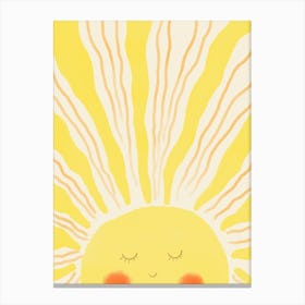 The Sun Canvas Print