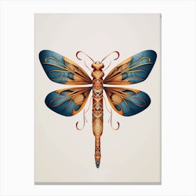 Dragonfly Wandering Gilder Pantala 2 Canvas Print