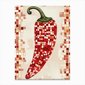 Red Chili Pepper Canvas Print