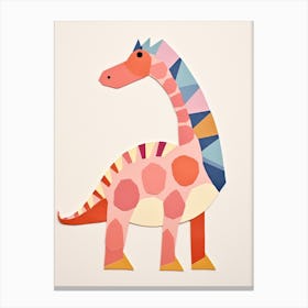 Nursery Dinosaur Art Parasaurolophus 1 Canvas Print