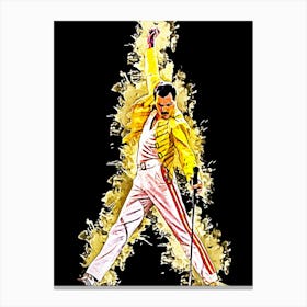 Freddie Mercury queen 4 Canvas Print