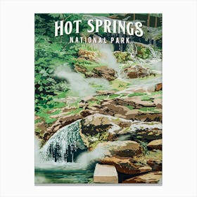 Hot Springs National Park Canvas Print