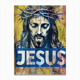 Agony and Glory | Jesus Poster Canvas Print