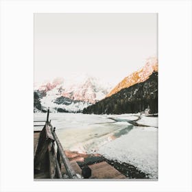 Snow Melt Creek Canvas Print
