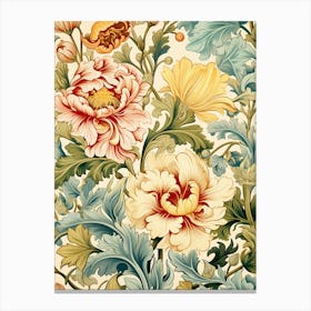 Floral Wallpaper 339 Canvas Print