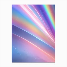 Rainbow Rays Canvas Print