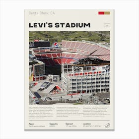 San Francisco - Levi'S Stadium 1 Canvas Print