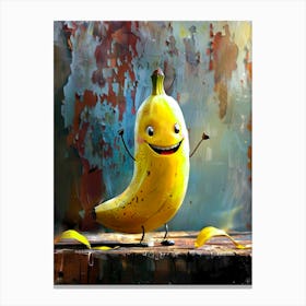 Banana Boogie A Dance Of Delight Canvas Print