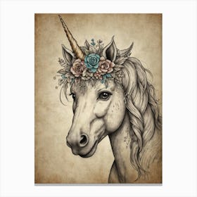 Unicorn 6 Canvas Print