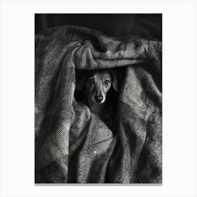 Dachshund.Generated AI. Wall Art Print 9 Toile