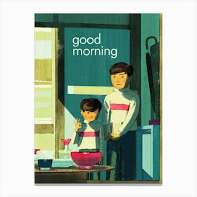 Good Morning (1959) Canvas Print