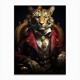 Tiger Portrait Canvas Print