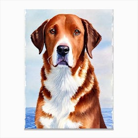 Chesapeake Bay Retriever 5 Watercolour dog Canvas Print