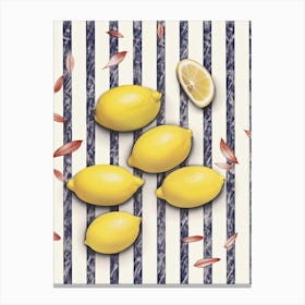 Amalfi Lemons 3 Canvas Print