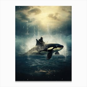 Orca Whale 2 Canvas Print