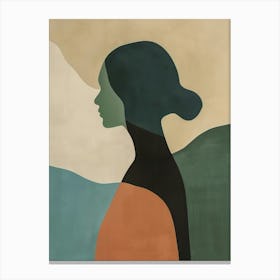 2024 May Poster Minimalist Portrait 1 Canvas Print