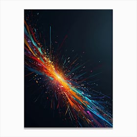 Abstract Abstract Background Canvas Print