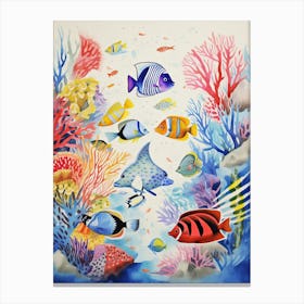 Coral Reef 1 Canvas Print