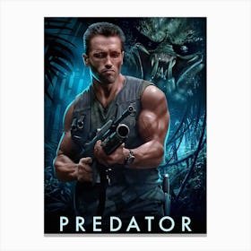Predator, Wall Print, Movie, Poster, Print, Film, Movie Poster, Wall Art, Canvas Print