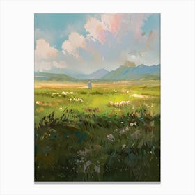 Field Of Flowers 4 Canvas Print