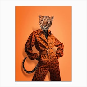 Fashion Leopard Canvas Print