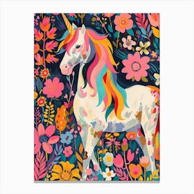 Colourful Unicorn Fauvism Inspired 1 Leinwandbild