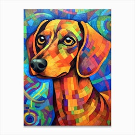 Dachshund 6 Canvas Print