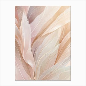 Abstract Feathers Canvas Print