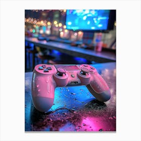 Playstation 4 Controller Canvas Print