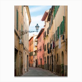 Streets Of Tuscany Italy Canvas Print
