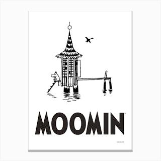 The Moomin Drawings Collection Moomin Cover Canvas Print
