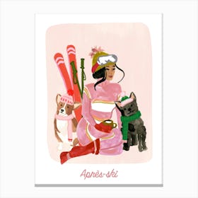 Apres Ski 1 Canvas Print