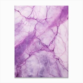 Purple Marble Canvas Print