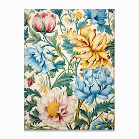 Floral Wallpaper 211 Canvas Print